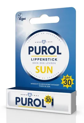 Productafbeelding van Purol Lippenstick Sun Spf30 (4,8 ml)