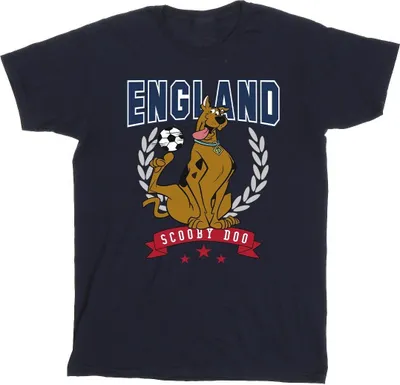 Produktbild von Scooby Doo - "England Football" T-Shirt für Herren BI45070 (M) (Marineblau)