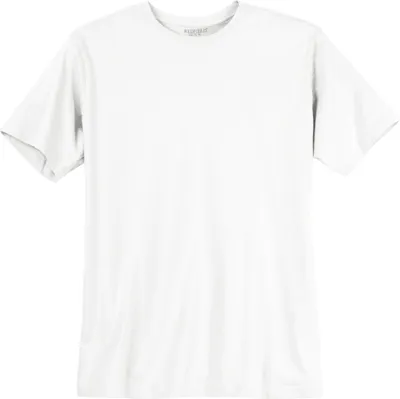 Produktbild von Redfield Basic T-Shirt weiß Übergröße
