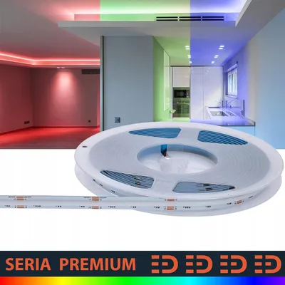 Immagine prodotto di Strisce LED RGB COB Prescot, 24V, 5 metri. Illuminazione versatile