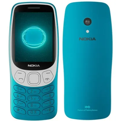 Zdjęcie produktu dla HMD Nokia 3210 (2024), Klasyczny, Dual SIM, 6,1 cm (2.4"), 2 MP, 1450 mAh, Niebieski