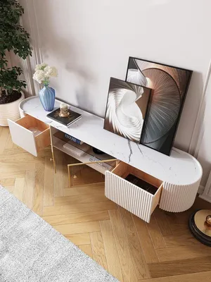Immagine prodotto di Tavolino credenza mobili soggiorno tavolo basso pensili cassettiera vetro