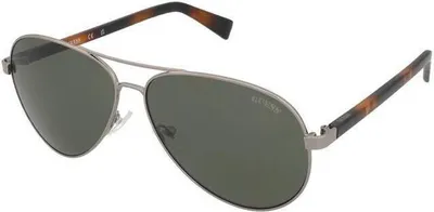 Produktbild von Guess Sonnenbrille aus Metall in Grau GU8279 5808N