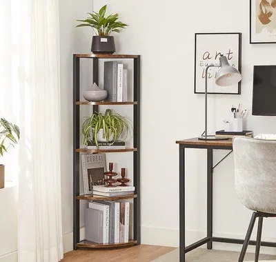 Produktbild von Famanu Bücherregal - modernes Wanddekor, 5 Regale