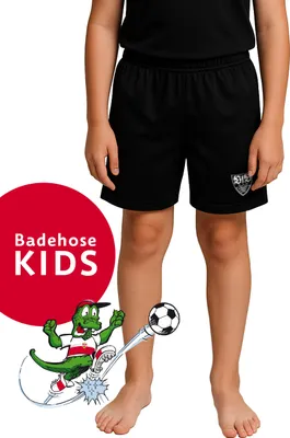 Produktbild von VfB Jungen Badeshorts schwarz Größe: 122/128