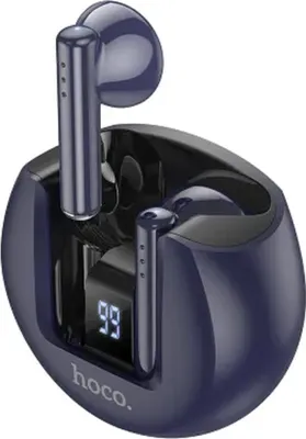 Imagen del producto de Auriculares inalámbricos Bluetooth TWS HOCO modelo EW32, color azul claro