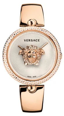 Produktbild von Versace VCO110017 Palazzo Empire weiss roségold Edelstahl Armband Uhr Damen NEU