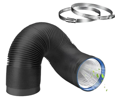 Productafbeelding van Uitlaatluchtslang 153 mm, 3 meter, met 2 klemmen