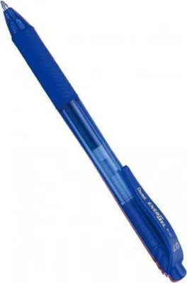 Obrázok produktu pre Pentel Energel X, Zasúvacie guľôčkové pero, Modrá, Modrá, Priesvitné, Plast, Guma, Guma, Všestranný