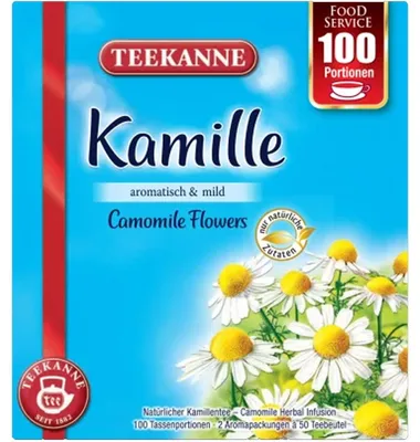 Obrázek produktu pro Teekanne Tee Kamille 7030 100 St./Pack.