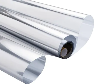 Obrázok produktu pre Okenná fólia 59.5 x 400 cm, zrkadlová fólia, UV ochrana, protislnečná