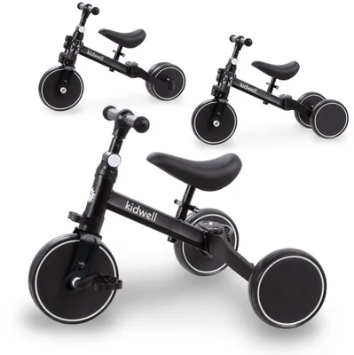 Zdjęcie produktu dla Rower trójkołowy i dwukołowy Pico Black 3 w 1, Kidwell