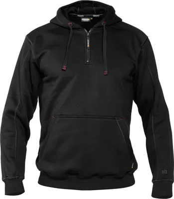 Produktbild von DASSY® Indy Kapuzensweatshirt SCHWARZ Gr.XL Länge: STANDARD