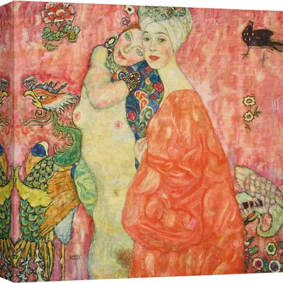 Immagine prodotto di Quadri su tela Klimt - La spigolatura - 50 x 50 cm