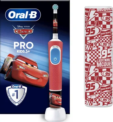 Produktbild von Oral-B Elektrische Zahnbürste Vitality Pro 103 Kinder Autos mit Etui