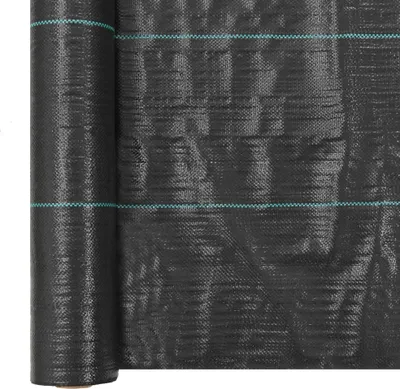 Obrázek produktu pro vidaXL Fólie na ochranu proti plevelům a kořenům PP 2 x 50 m černá