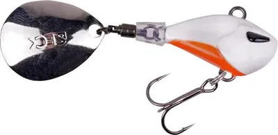 Produktbild von Zeck Rogue Runner Jig Spinner White Orange 10g