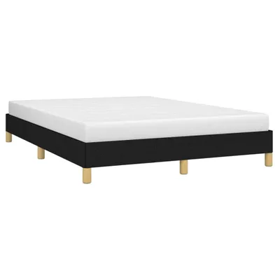 Produktbild von Cloris Designermöbel Bettgestell ohne Matratze Schwarz 140x200cm Stoff - 2026Neu994484 - Klassische BettenJugendbett Tagesbett