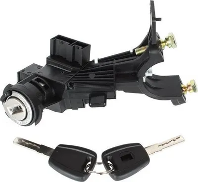 Produktbild von Zündschloss Komplett Zündung Schloss Schließzylinder + 2x Schlüssel für Fiat 500L / Grande Punto / Punto Evo / Punto / Alfa Romeo Mito