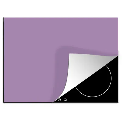 Obrázok produktu pre MuchoWow® Krycia doska sporáka - Indukčná ochrana - 70x52cm Interiér - Fialová - Farby - Farba - Jednofarebné - Kryt na sporák z vinylu - Zväčšuje