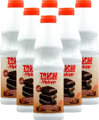 Produktbild von Toschi MyTopp Dessert-Soße-SCHOKOLADE Topping-Eis-Sauce von TOSCHI 6x 1KG