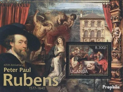 Produktbild von Briefmarken Uganda 2012 Mi Block383 (kompl.Ausg.) postfrisch Peter Paul Rubens