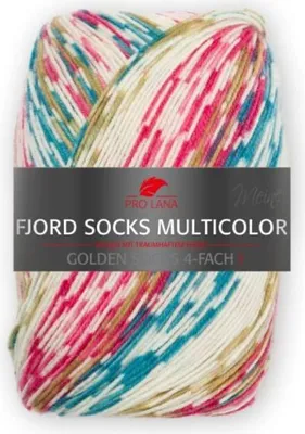 Produktbild von Pro Lana Fjord Socks Multicolor 100g Farbe 484