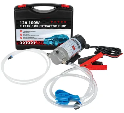 Productafbeelding van 12 V 100 W olieafzuigpomp voor snelle en schone olieverversing