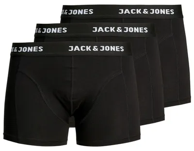 Produktbild von JACK & JONES Herren J&J JACANTHONY Boxershorts 3er Pack Stretch Unterhose Größe: XL