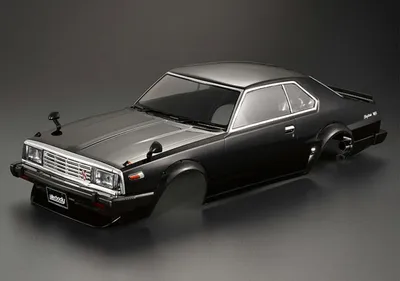 Produktbild von Killerbody 1:10 Nissan Skyline 2000 Turbo GT-ES C211 schwarz