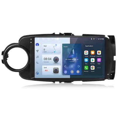 Immagine prodotto di 9' Carplay Navigazione Android13 6+128GB DAB Radio 8Core per Toyota Yaris 2012-2017 autoradio BT SWC WIFI DAB+ 4GSIM FM
