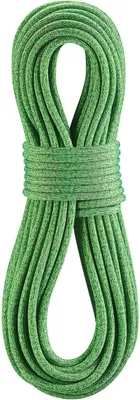 Edelrid Boa Gym 98 mm Einfachseil in grün; geeignet für Indoor-Klettern.