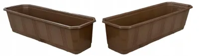 Produktbild von Verdenia Balkonkasten Kunststoff 60 cm Braun