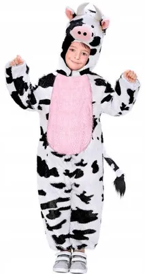 Obrázek produktu pro "COW FUNNY" (overal s kapucí a maskou) - Velikost: 134 cm / 5-8 let