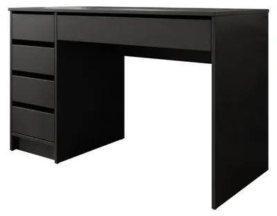 Produktbild von MIRJAN24 Schreibtisch / Schminktisch Ada, Elegante Kosmetiktisch, Frisiertisch, Modern Schlafzimmer (Schwarz)