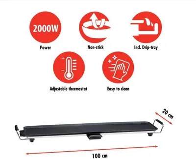 Produktbild von ALPINA Grill-Teppenyaki 230v 2000w