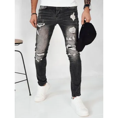 Productafbeelding van Dstreet heren jeans, model Fieranda, donkergrijs, maat 31