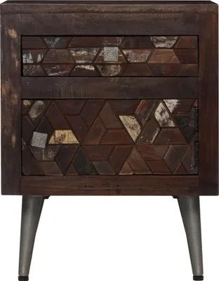 Obrázok produktu pre nočný stolík vidaXL Staré drevo masív 40x30x50 cm