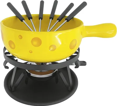 Produktbild von NOUVEL Käsefondue Set Formaggio gelb 9teilig