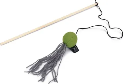 Produktbild von Beeztees Minus One Viena – Katzenangel – Braun/GrÃ1/4n – 42 cm