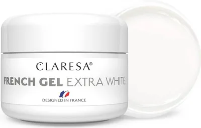 Zdjęcie produktu dla CLARESA FRENCH GEL EXTRA WHITE 25 g
