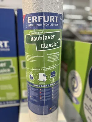 Produktbild von Erfurt Rauhfaser Classico weiß 20 x 0,53 m