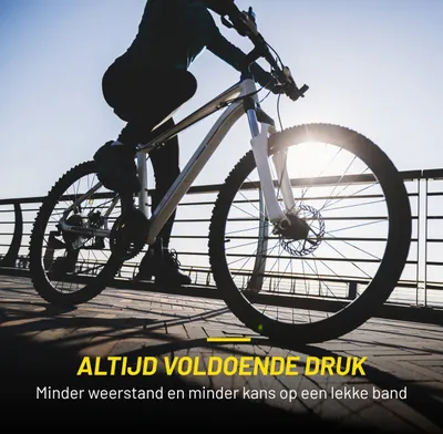 Produktbild von Dunlop Fahrradpumpe  Luftpumpe Fahrrad für Dunlop-, Schrader- und Französisches Ventil - Standluftpumpe inkl. Adapter für Wasserspielzeug und Bälle