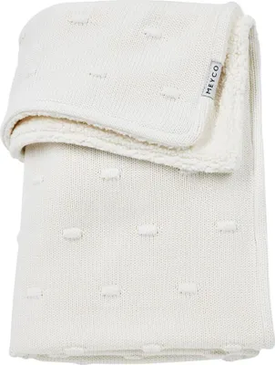 Produktbild von Meyco Kuscheldecke Teddy 75 x 100 cm - Knots
