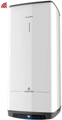 Image de Chauffe-eau électrique 2400W QUADRIS 100l stéatite blanc - ARISTON - 3060882