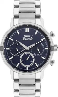 Produktbild von Herrenuhr SLAZENGER SL.09.2213.2.04 in Marineblau, ein modisches Geschenk.