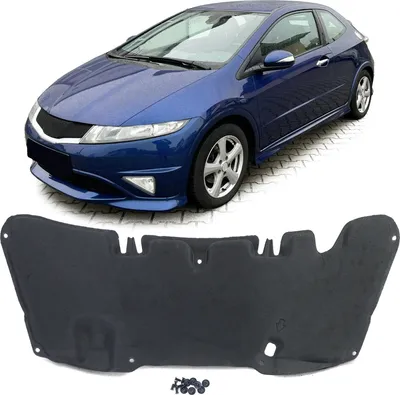 Produktbild von Dämmung Dämmmatte Motorhaube mit Clipse für Honda Civic VIII Hatchback 05-11