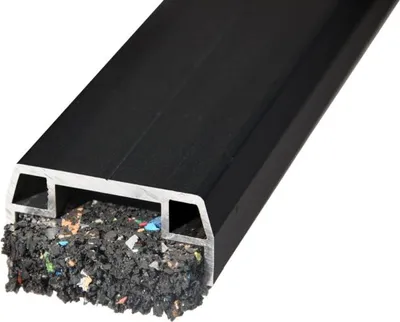 Produktbild von Isostep Aluminium Unterkonstruktion schwarz für Terrassen 1800 mm