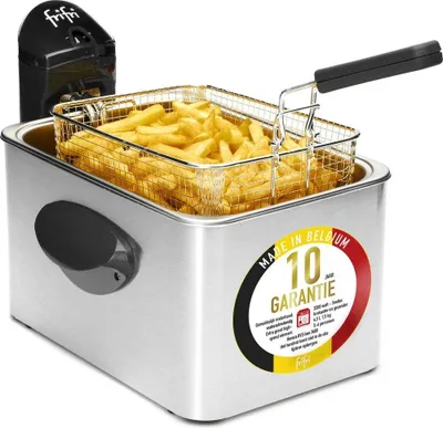 Zdjęcie produktu dla Frifri 5848, 4,5 l, 1,5 kg, Pojedyńczy, Aluminium, Autonomiczny, 3200 W
