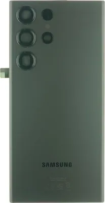 Produktbild von Gehäuse Rückseite für Samsung Galaxy S23 Ultra (SM-S918B), schwarz